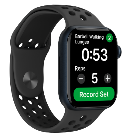 RepSetGo Apple Watch App - Health Integration and Workout Tracking on Apple Watch